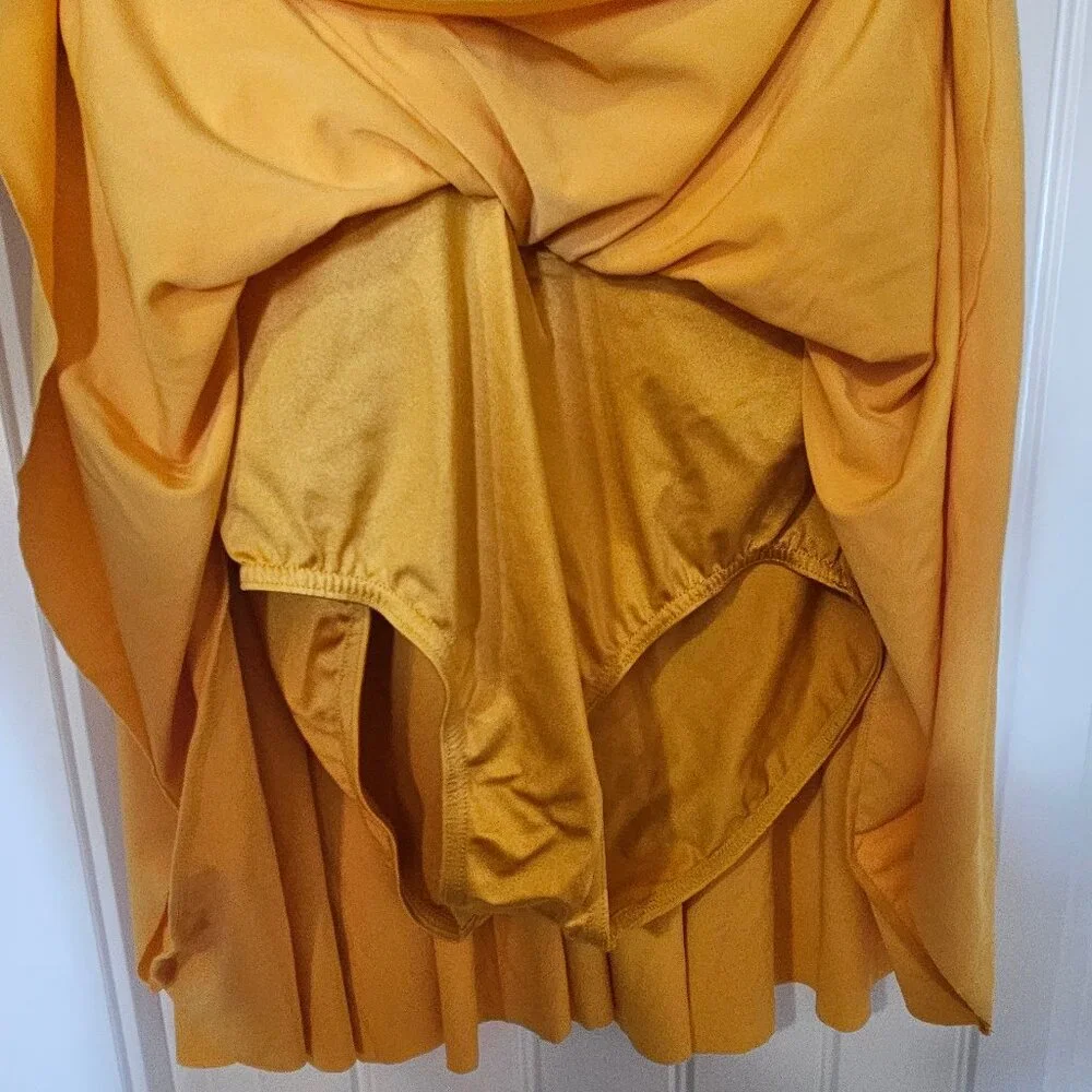 Weissman Yellow Girls Dance Costume Dress